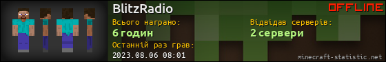 Юзербар 560x90 для BlitzRadio