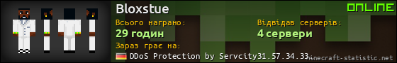 Юзербар 560x90 для Bloxstue