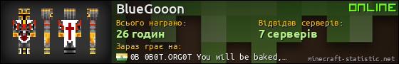 Юзербар 560x90 для BlueGooon