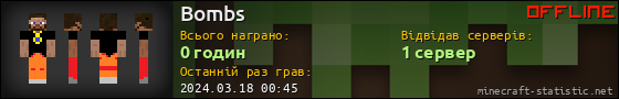 Юзербар 560x90 для Bombs