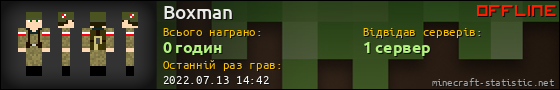 Юзербар 560x90 для Boxman