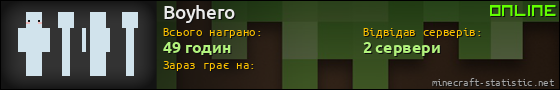 Юзербар 560x90 для Boyhero