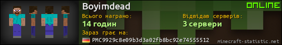 Юзербар 560x90 для Boyimdead