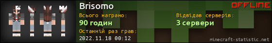 Юзербар 560x90 для Brisomo