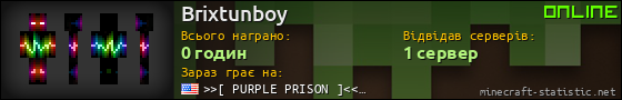 Юзербар 560x90 для Brixtunboy