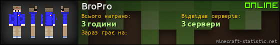 Юзербар 560x90 для BroPro
