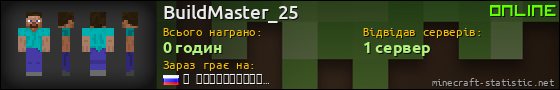 Юзербар 560x90 для BuildMaster_25