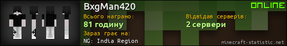 Юзербар 560x90 для BxgMan420