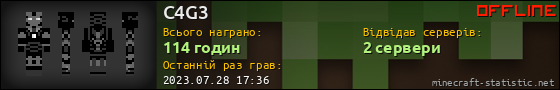 Юзербар 560x90 для C4G3