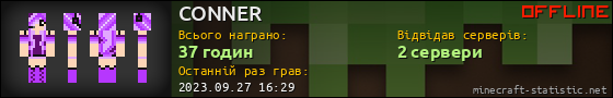 Юзербар 560x90 для CONNER