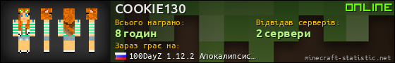 Юзербар 560x90 для COOKIE130