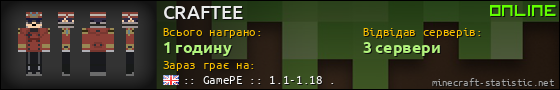 Юзербар 560x90 для CRAFTEE