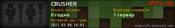 Юзербар 560x90 для CRUSHER