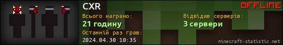 Юзербар 560x90 для CXR