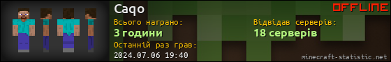 Юзербар 560x90 для Caqo