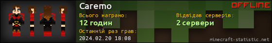 Юзербар 560x90 для Caremo