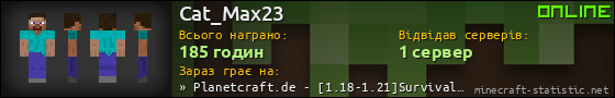 Юзербар 560x90 для Cat_Max23