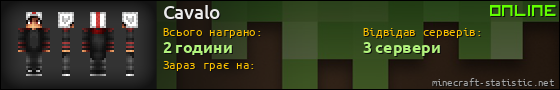 Юзербар 560x90 для Cavalo