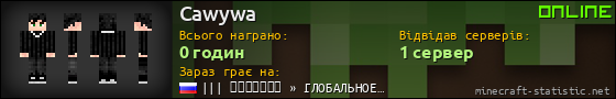 Юзербар 560x90 для Cawywa
