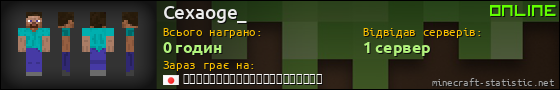 Юзербар 560x90 для Cexaoge_