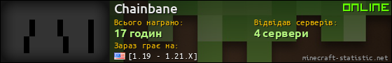 Юзербар 560x90 для Chainbane