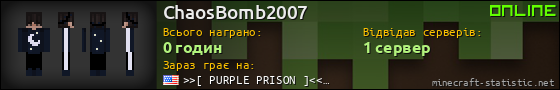 Юзербар 560x90 для ChaosBomb2007