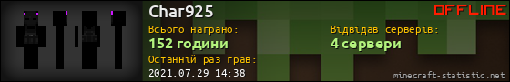 Юзербар 560x90 для Char925
