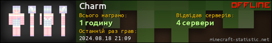 Юзербар 560x90 для Charm