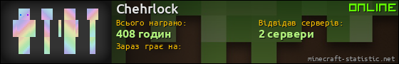Юзербар 560x90 для Chehrlock