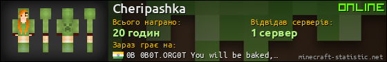 Юзербар 560x90 для Cheripashka