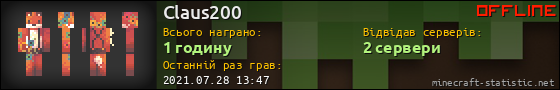 Юзербар 560x90 для Claus200