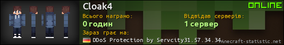 Юзербар 560x90 для Cloak4