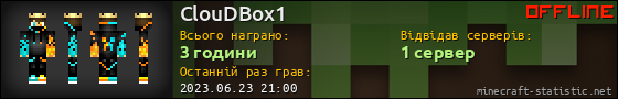 Юзербар 560x90 для ClouDBox1