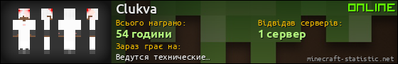 Юзербар 560x90 для Clukva