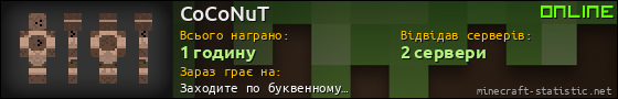 Юзербар 560x90 для CoCoNuT