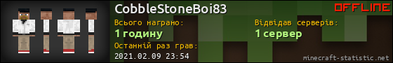 Юзербар 560x90 для CobbleStoneBoi83