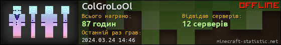 Юзербар 560x90 для ColGroLoOl