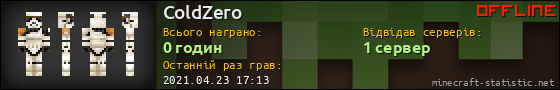 Юзербар 560x90 для ColdZero