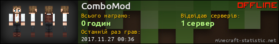 Юзербар 560x90 для ComboMod