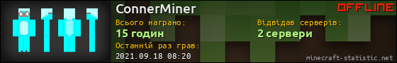 Юзербар 560x90 для ConnerMiner