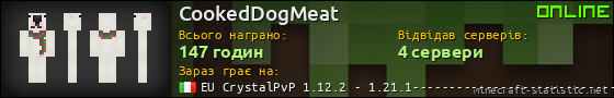 Юзербар 560x90 для CookedDogMeat