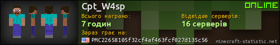 Юзербар 560x90 для Cpt_W4sp