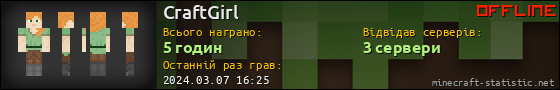 Юзербар 560x90 для CraftGirl