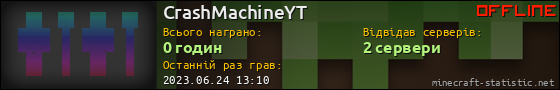 Юзербар 560x90 для CrashMachineYT