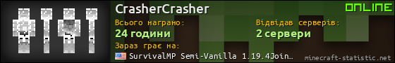 Юзербар 560x90 для CrasherCrasher