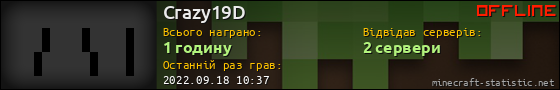 Юзербар 560x90 для Crazy19D