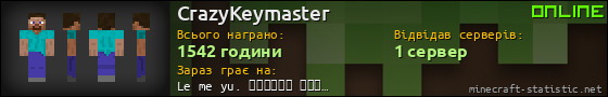 Юзербар 560x90 для CrazyKeymaster