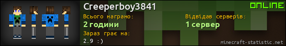 Юзербар 560x90 для Creeperboy3841