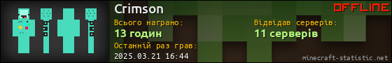 Юзербар 560x90 для Crimson