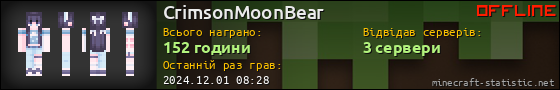 Юзербар 560x90 для CrimsonMoonBear